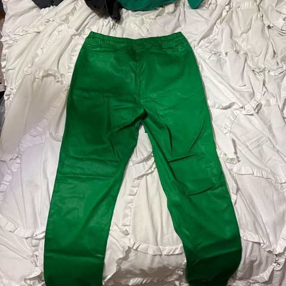 Green Cotton Citizen Pants - Picture 3 of 4